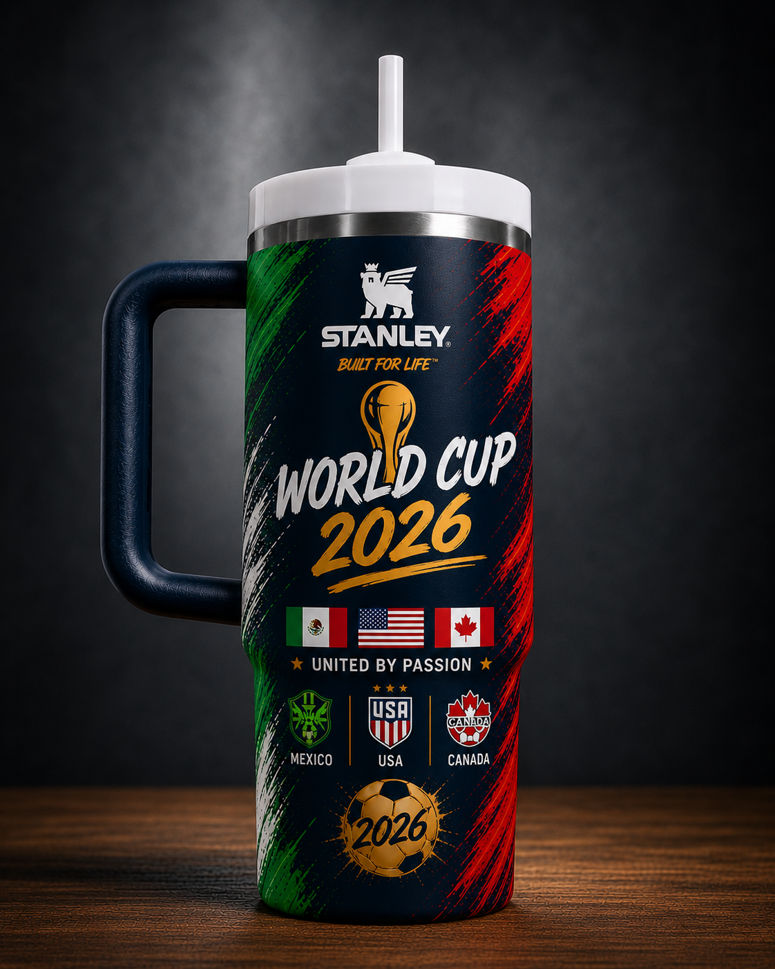 Exclusive World Cup Mascot Stanley- 40oz
