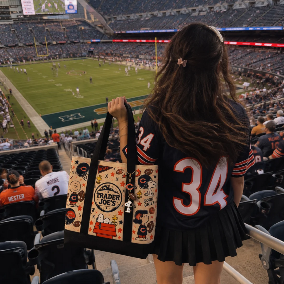 Chicago Bears Tote Bag