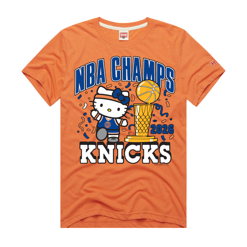 Hello Kitty X Knicks 2026 Champs Tee