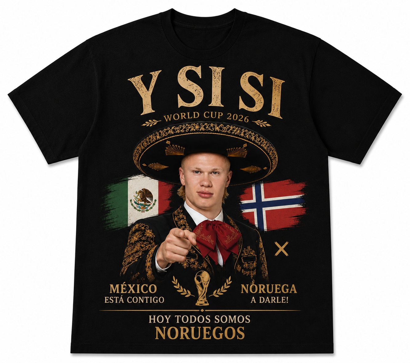 Mexico X Norway Haaland Tee