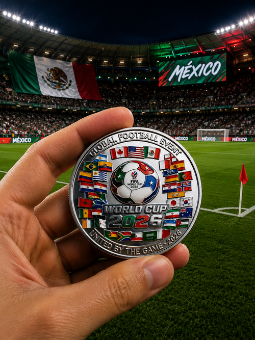 Fifa World Cup 2026 Official Mundial Coin