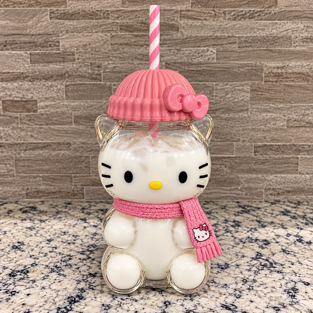 Hello Kitty Glass Cup 20oz