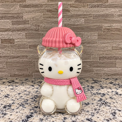Hello Kitty Glass Cup 20oz