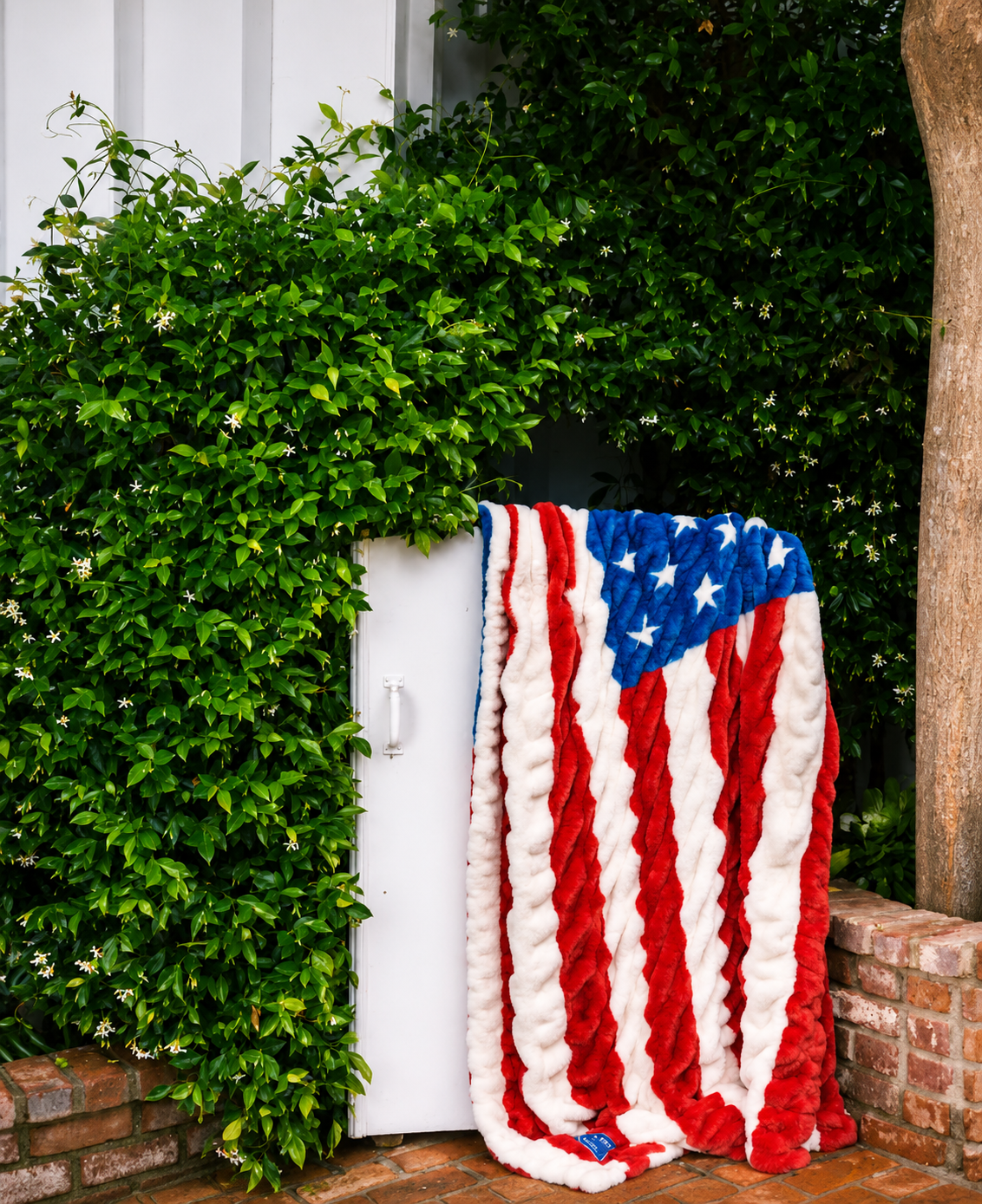 American Lush Flag Blanket