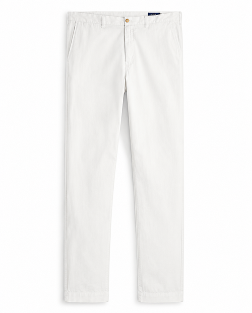Euro White Linen Pants