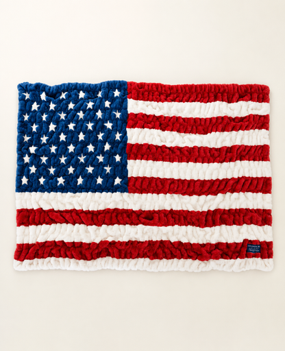 American Lush Flag Blanket