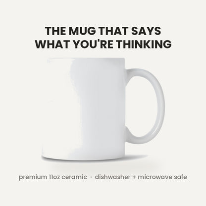 Premium 11oz ceramic hidden message mug