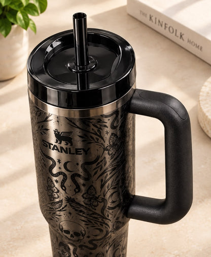 Halloween Deadly Damask Stanley-40oz