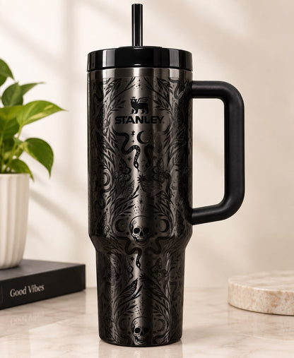 Halloween Deadly Damask Stanley-40oz